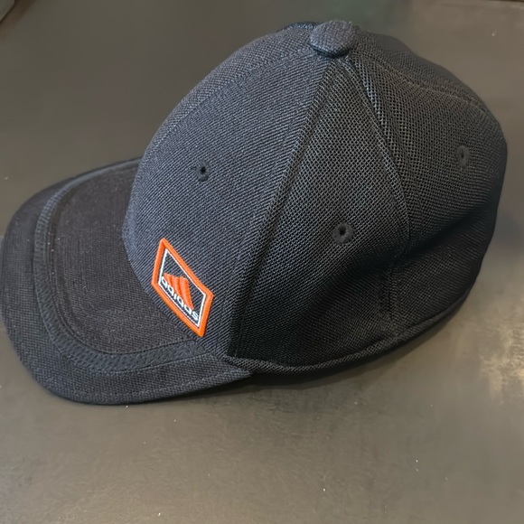 Adidas A-Flex CLIMALITE Baseball Cap Fitted Black Mesh Hat - Picture 3 of 10